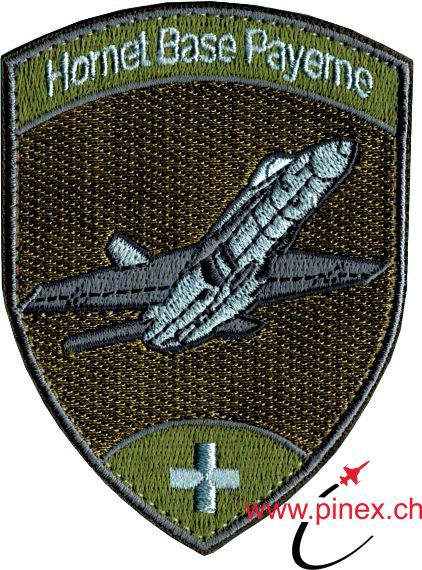 Bild von F/A-18 Hornet Base Payerne oliv Armee 21 Abzeichen
